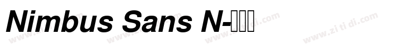 Nimbus Sans N字体转换 Nimbus Sans N字体转换